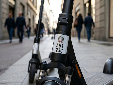 🛴 NOVITÀ MONOPATTINI: Scatta l'obbligo di Targa e Assicurazione!