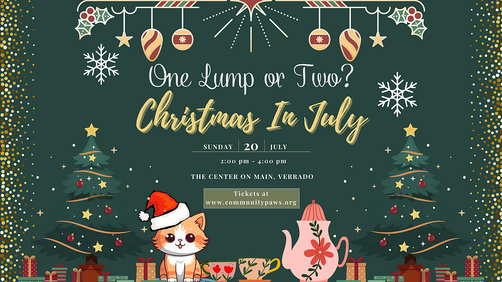 One Lump or Two - Christmas in July
