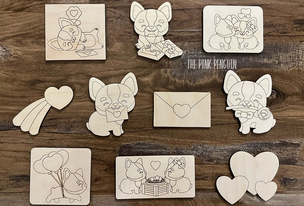 Thumbnail: Corgi Valentine DIY Kit