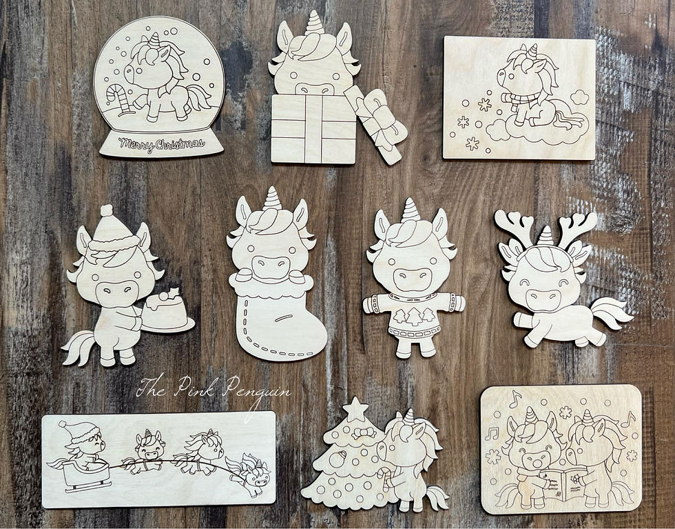 Thumbnail: Christmas Unicorn DIY Paint Kit