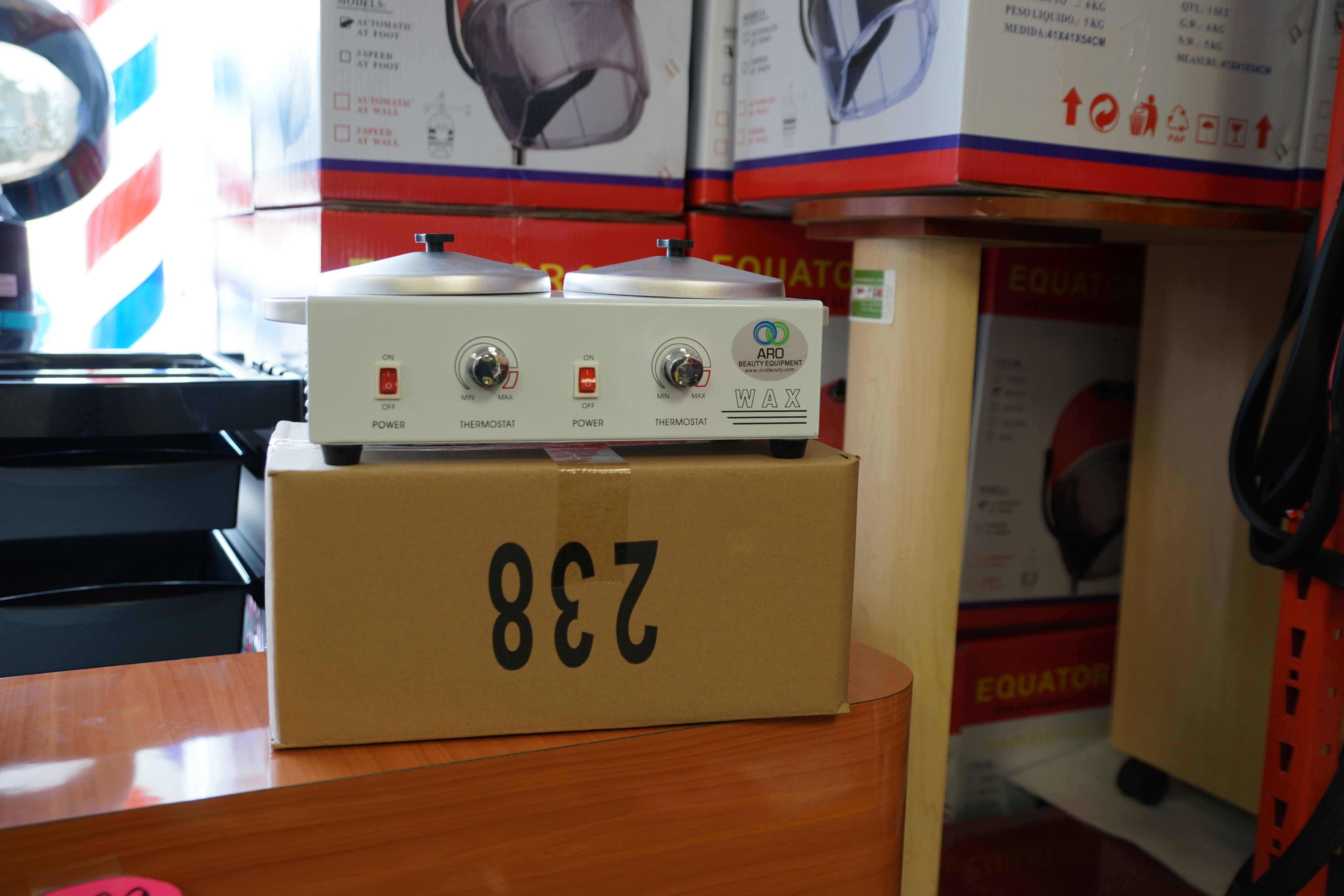 Double wax warmer with timer