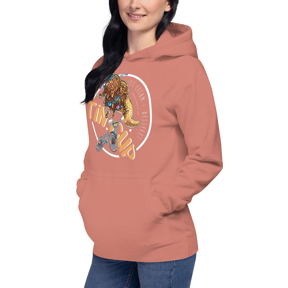 Thumbnail: Unisex Hoodie with Mtn Bike Cone