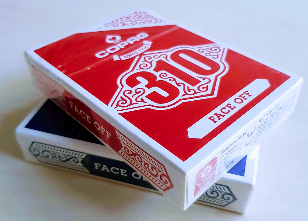 Miniature : Copag 310 Playing Cards - Slim Line - Faces blanches /Dos Rouge ou Bleu