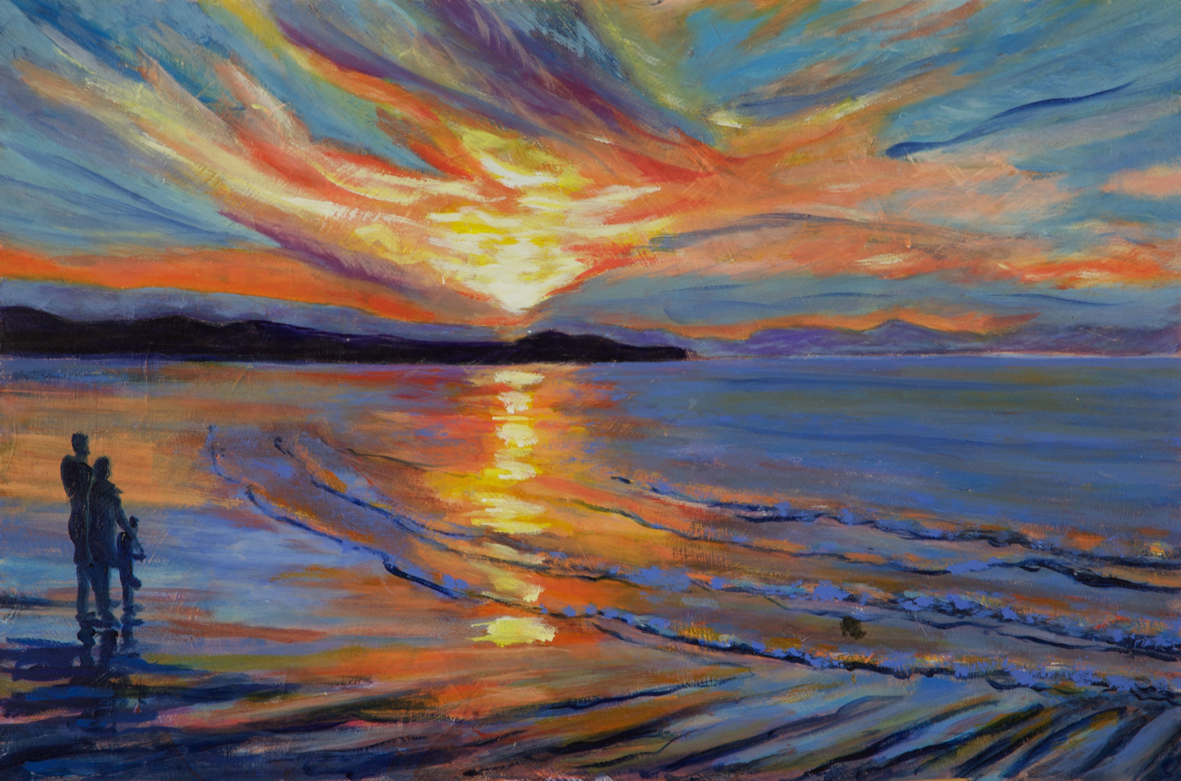Seascape (in the style of David Potts) copy