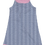 Thumbnail: A-Line Shift Dress- Navy Seersucker