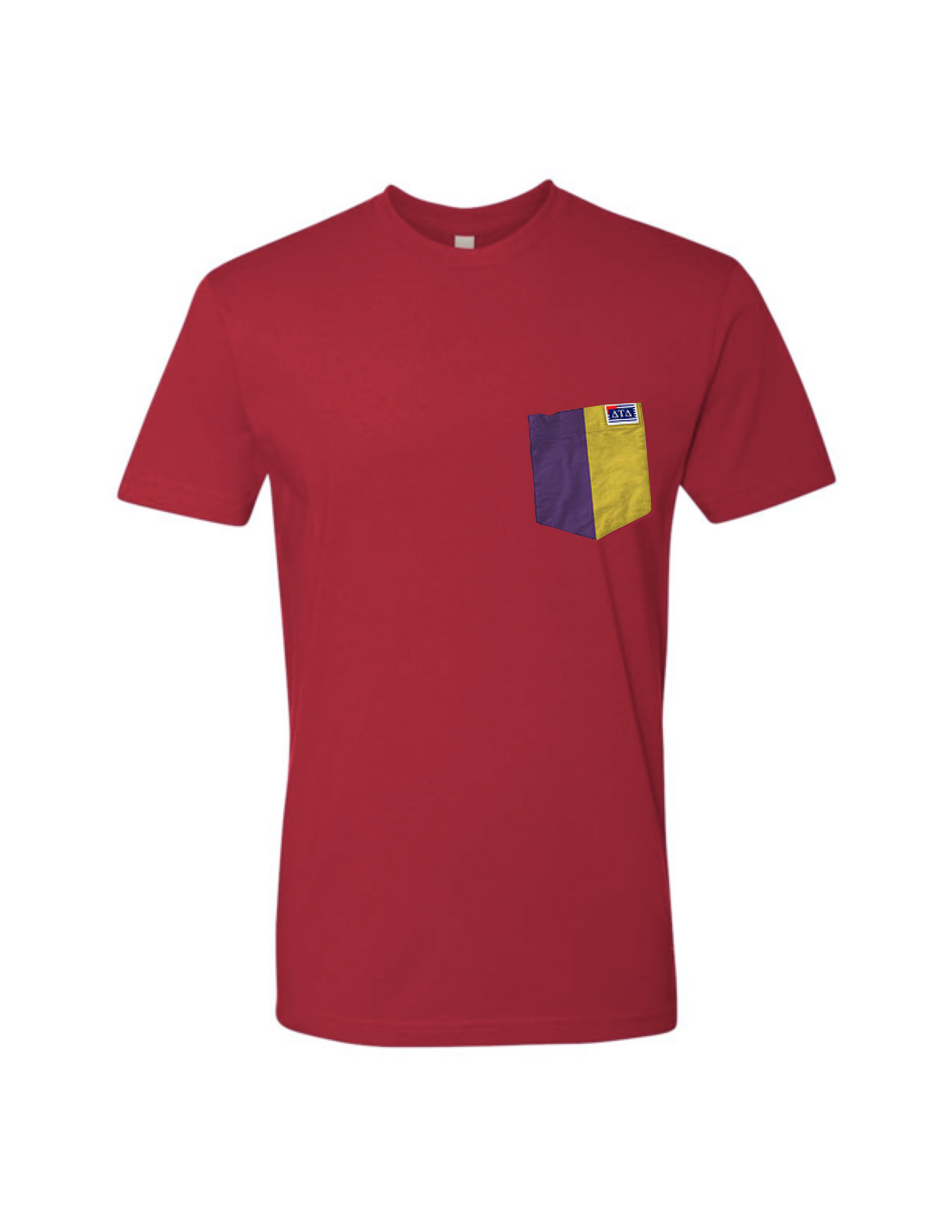 Red Crew Neck Short Sleeve T-Shirt