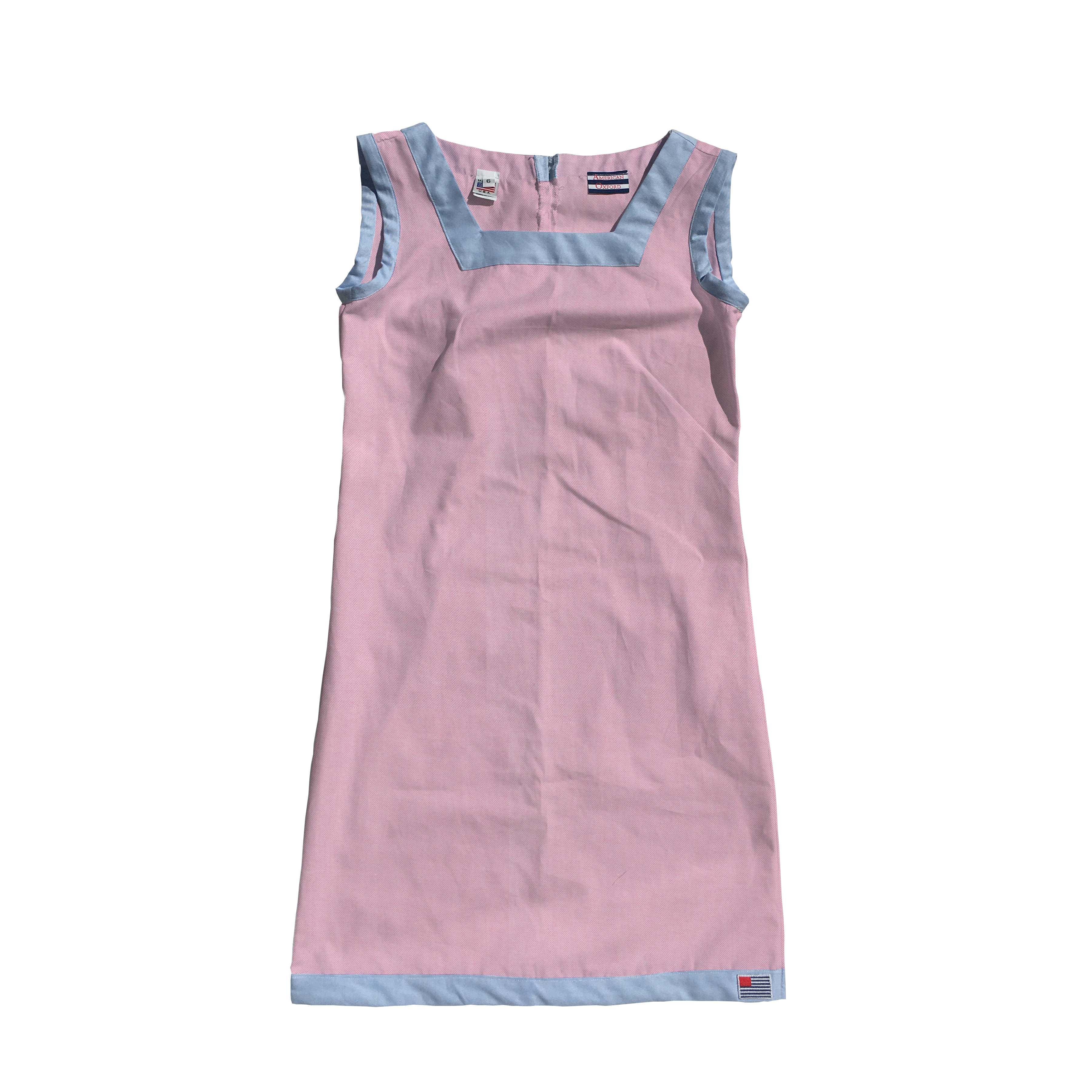 The Shift Dress - Petal Oxford