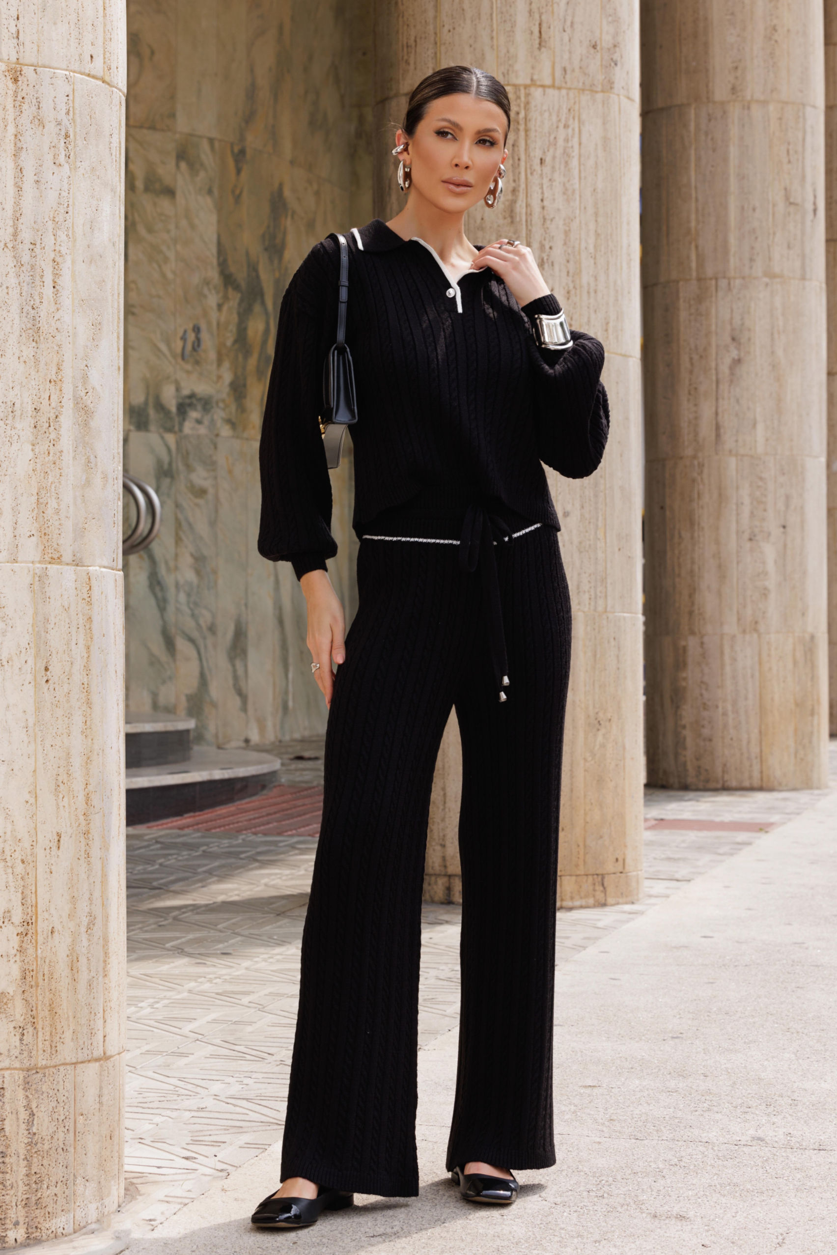 BLUSA POLO TRANÇAS 23844