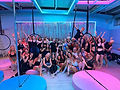 pole fitness, aerial hoop, aerial yoga, strech and flexibility, private lessons, group cla