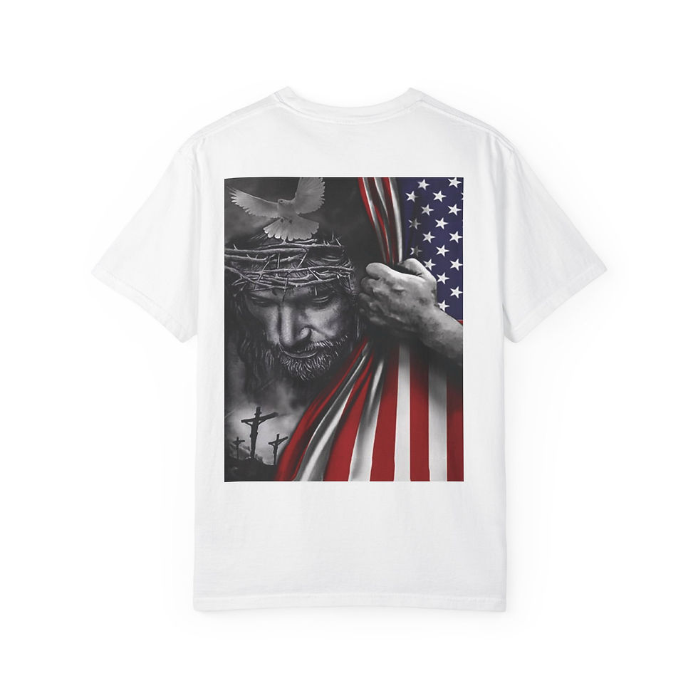 Thumbnail: Angle Warrior / Jesus Unisex T-shirt