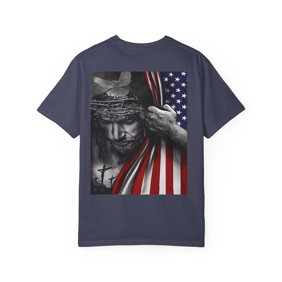 Thumbnail: Angle Warrior / Jesus Unisex T-shirt