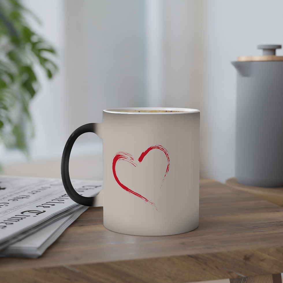 Thumbnail: Color-Changing Mug — Thoughtful Quote 11oz