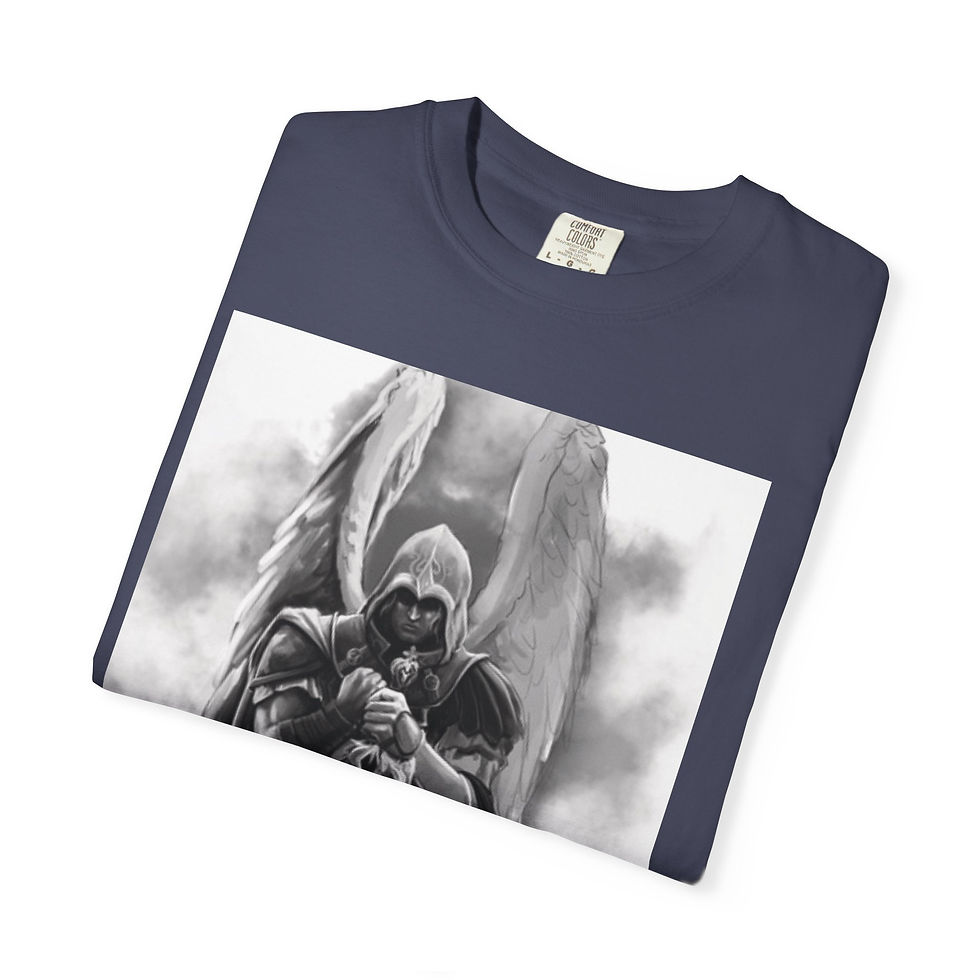 Thumbnail: Angle Warrior / Jesus Unisex T-shirt