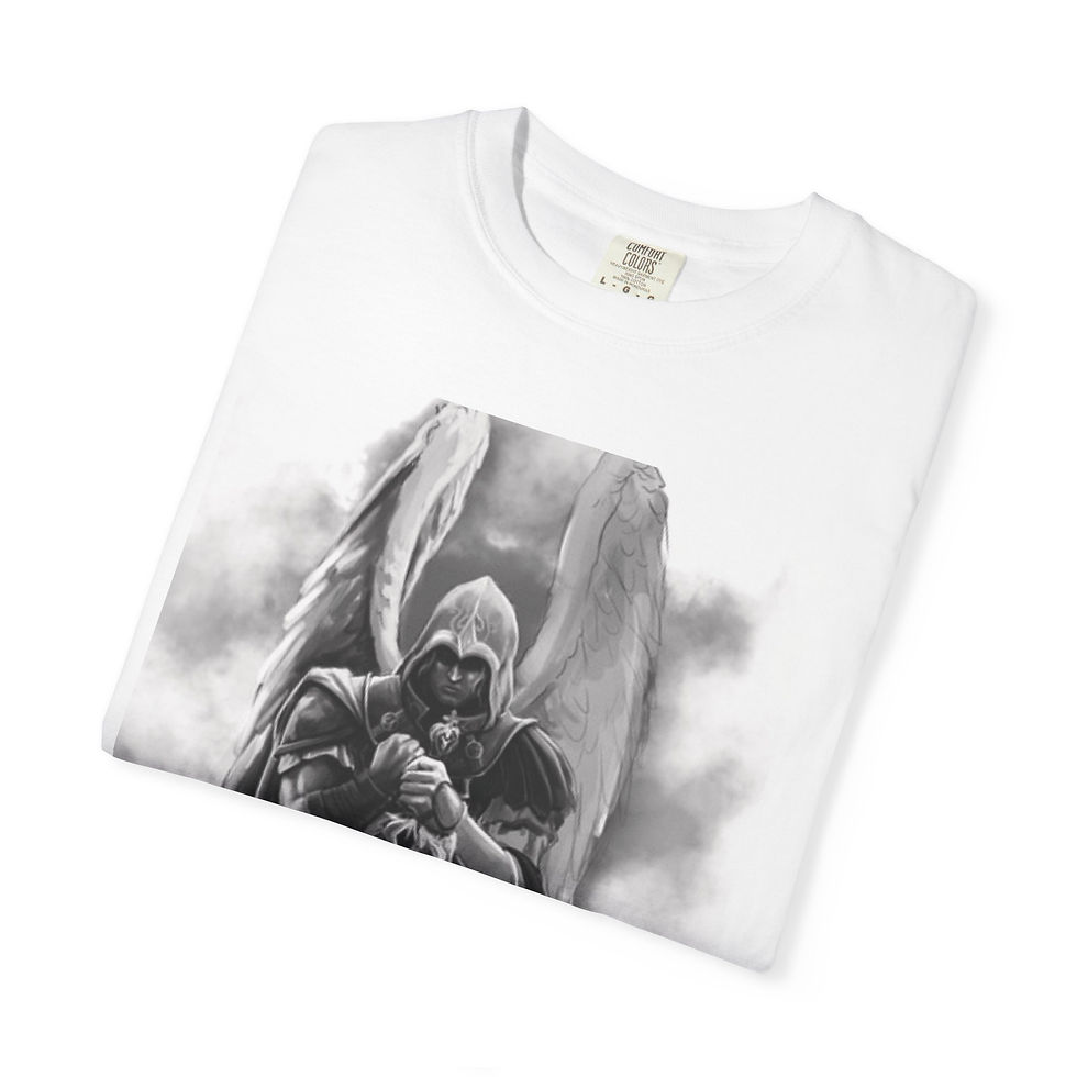 Thumbnail: Angle Warrior / Jesus Unisex T-shirt