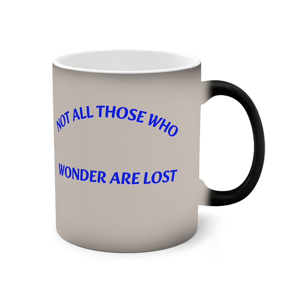 Thumbnail: Color-Changing Mug — Thoughtful Quote 11oz