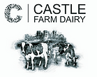 Castle Farm Dairy Logo minimal backround