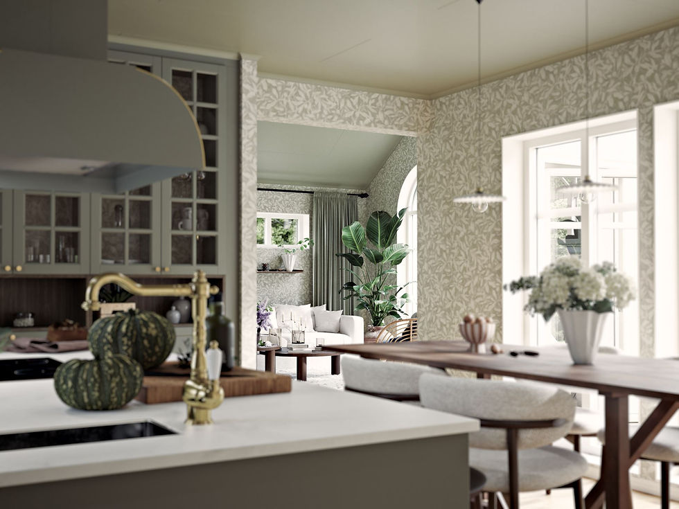 Inredningstips för att lyfta taket med färg