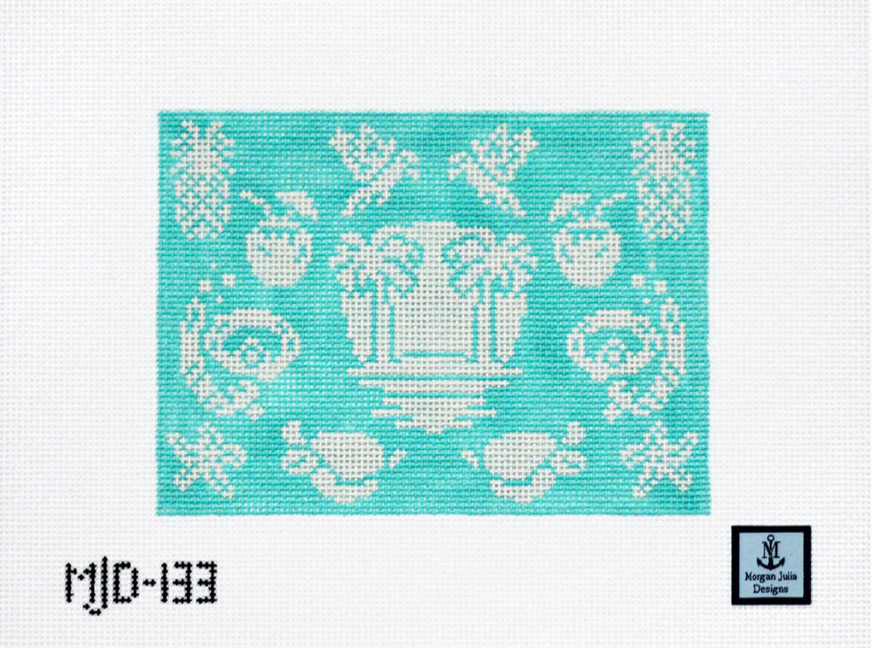 Tropical Time Off Canvas- Morgan Julia Designs