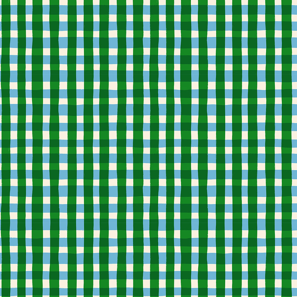 Tablecloth Verdant Fabric - Eggs and Friends - Ruby Star Society