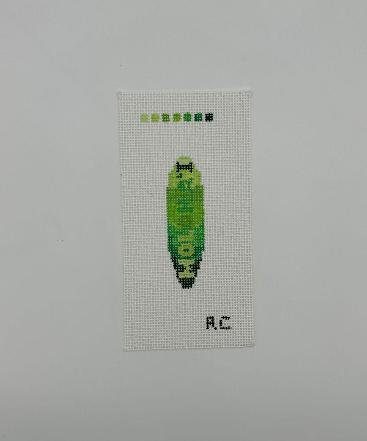 Moloka'i Surfboard Needlepoint Canvas - Renni Co