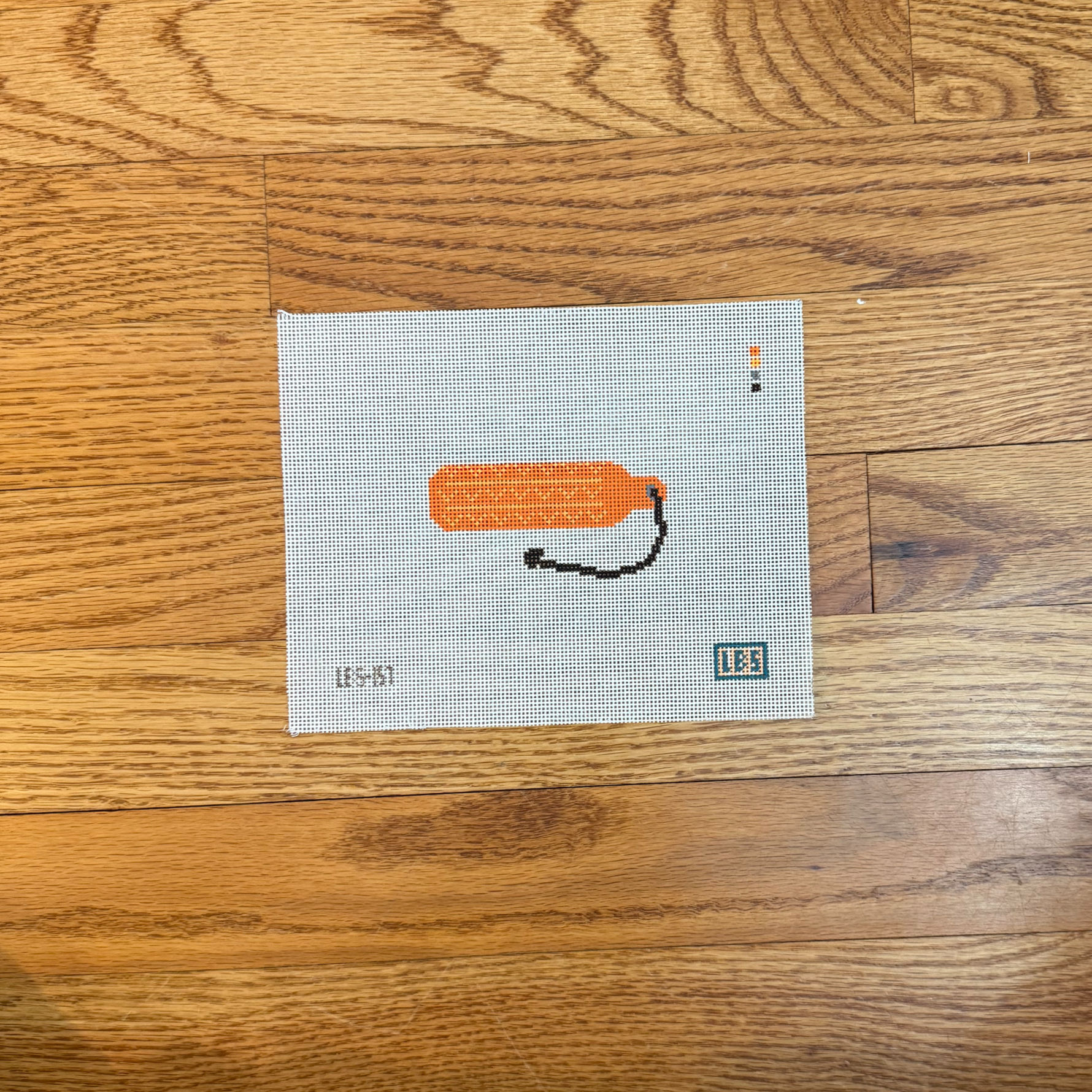 Bumper Orange Canvas - Le Beau Stitch