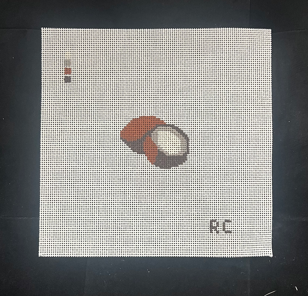 Coconut Needlepoint Canvas - Renni Co