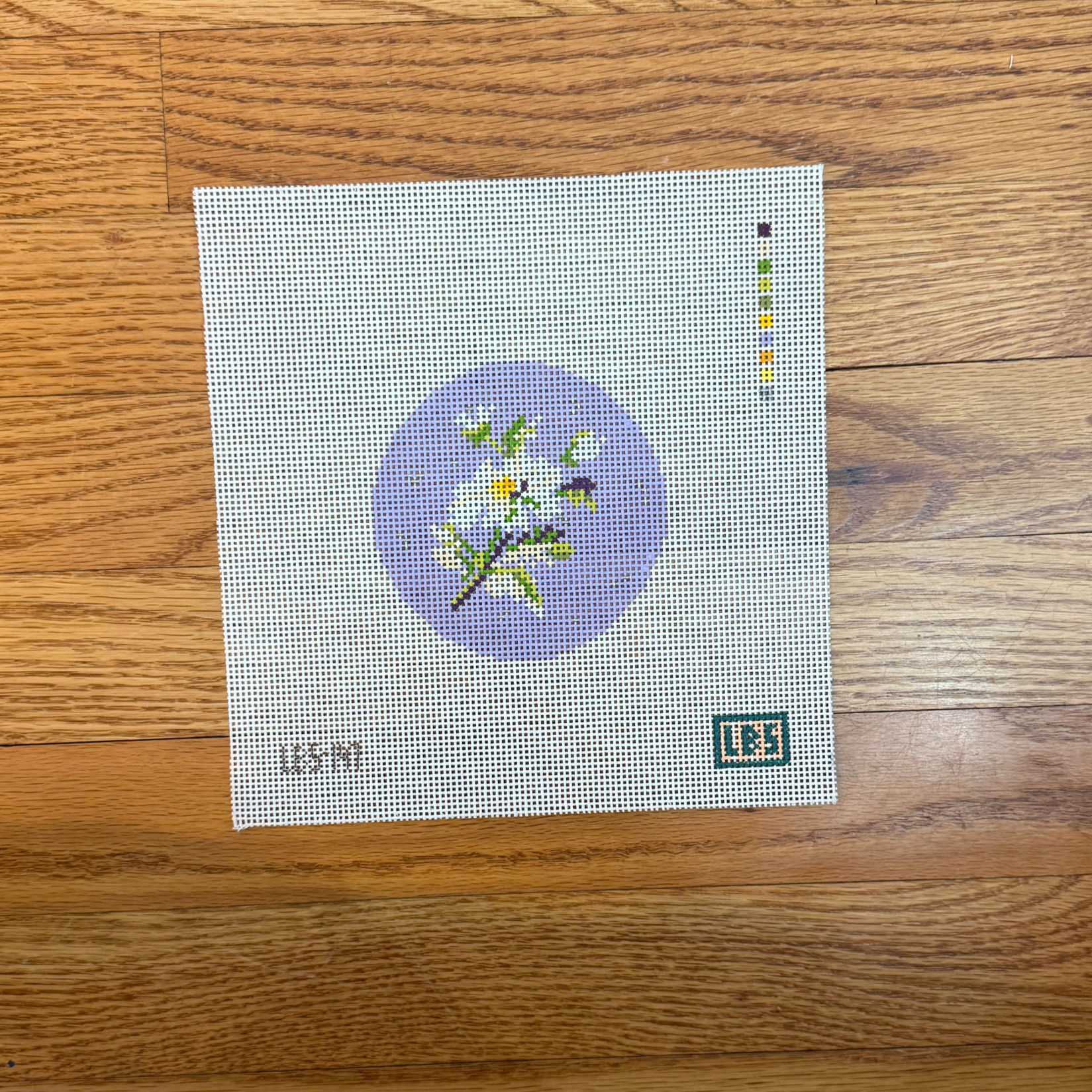 Fleur Meridienne B Canvas  - Le Beau Stitch