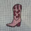 Thumbnail: Cowgirl Boot Needlepoint Canvas