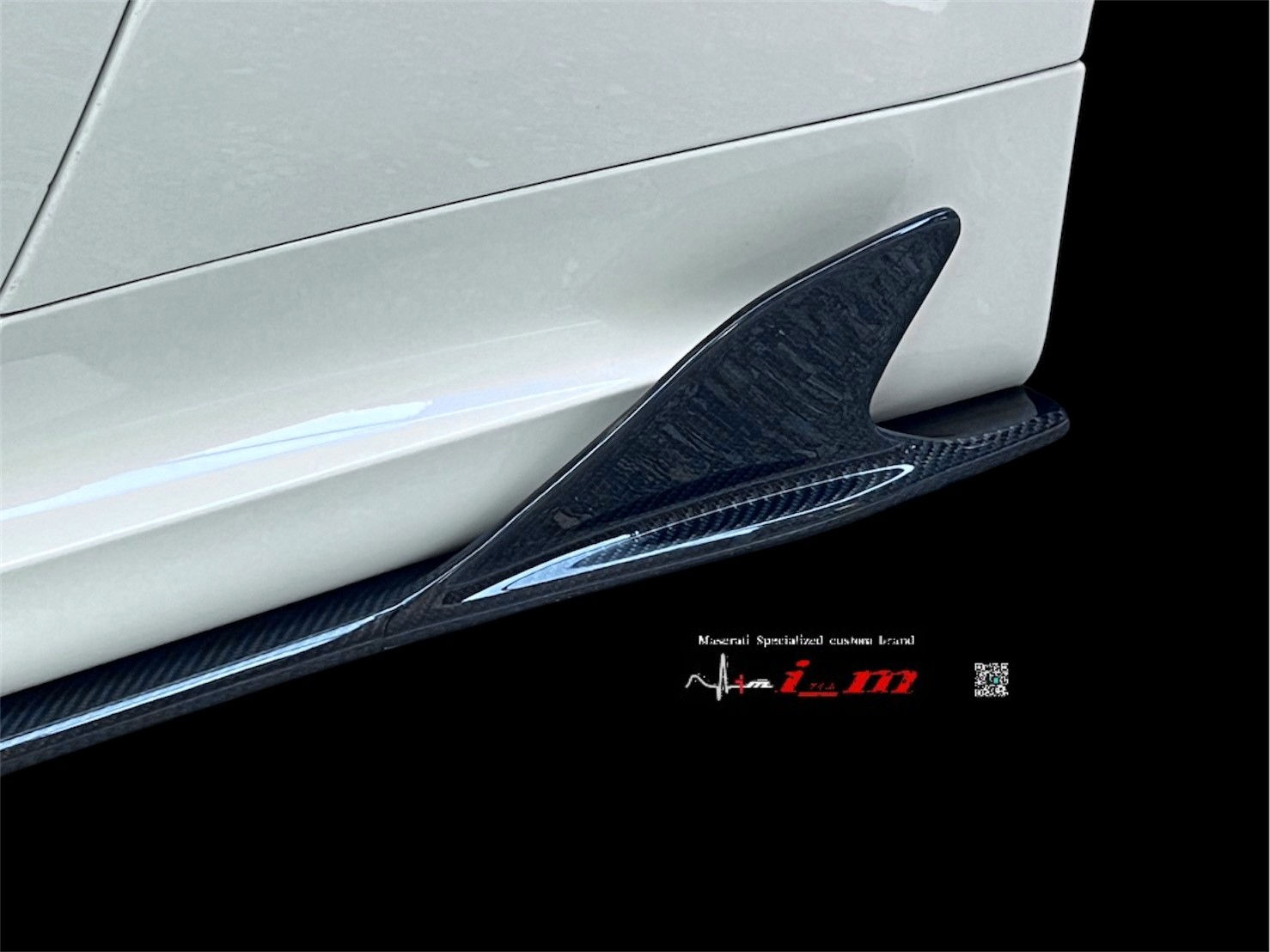 i_m カーボンサイド ディフューザー For Maserati GranTurismo