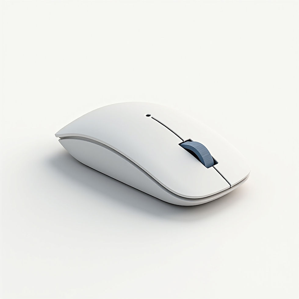 Mouse Sem Fio Moderno