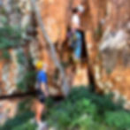 Learning rock climbing