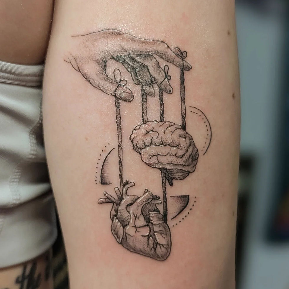 Tattoos by Cade "Klock" available at Mockingbird Tattoo Sarasota