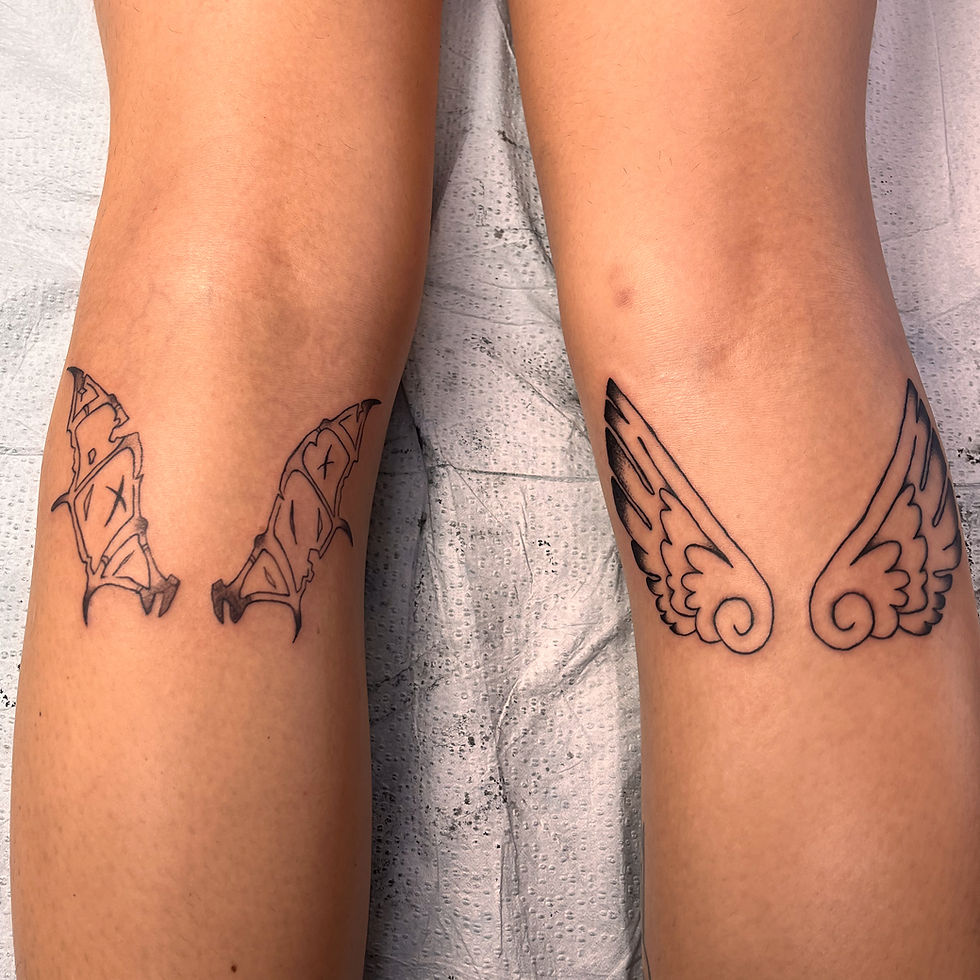 Tattoos by Carolina Vera at Mockingbird Tattoo Sarasota, FL
