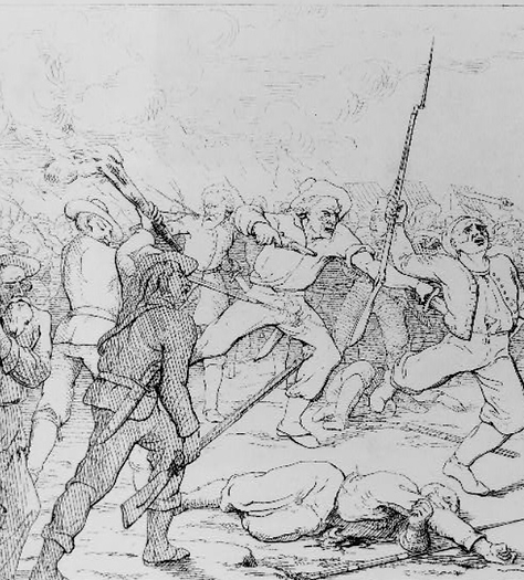 A Confederate Surprise Attack Santa Rosa Island, 1861