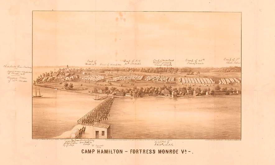 Camp Hamilton, 1861