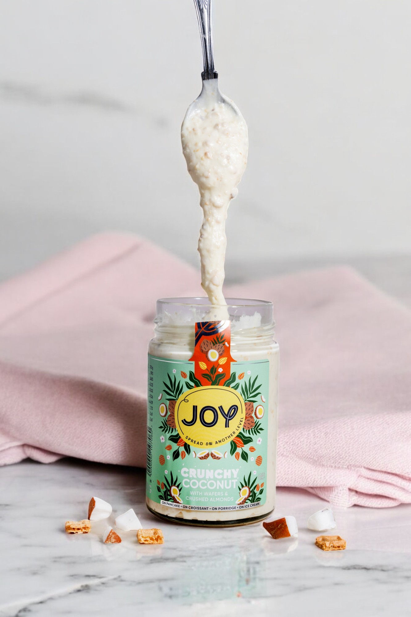 Crunchy coconut spread - 330g