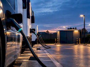 Fleet depot using coordinated smart charging