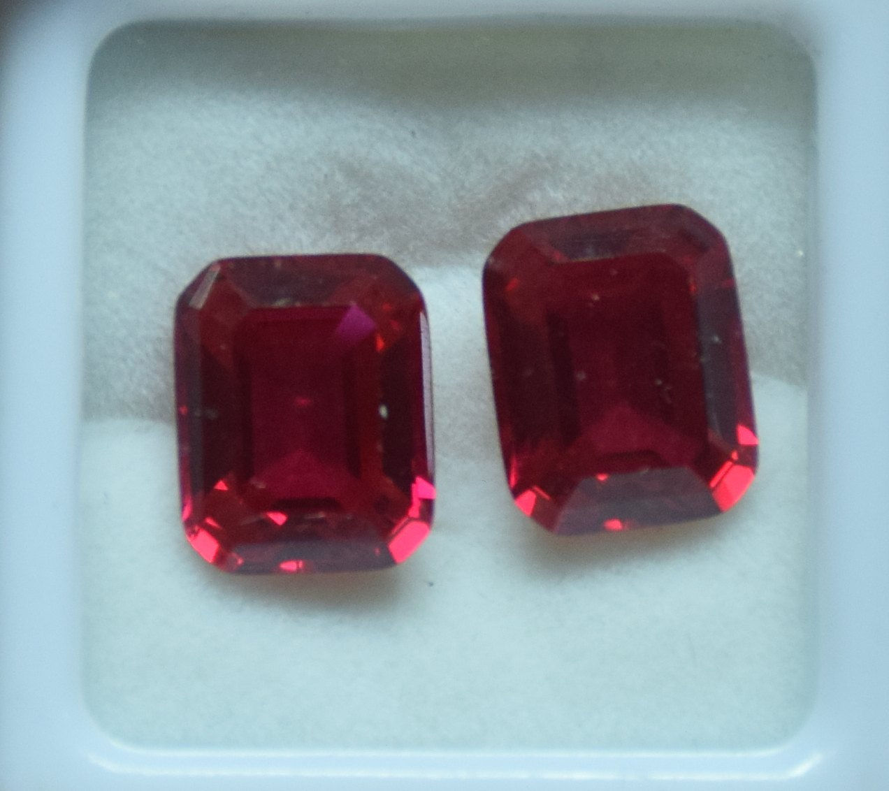 lab grown ruby octagon