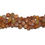 Miniature : Agate Plain Tumble Beads,11 To 15mm Size, 1 Strand 42" To 48" Length (108 Beads)