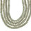 Miniature : Gray Jade (Dark) Plain Rondelle Shape Beads, 8mm Size, 1 Strand Each 16" Length