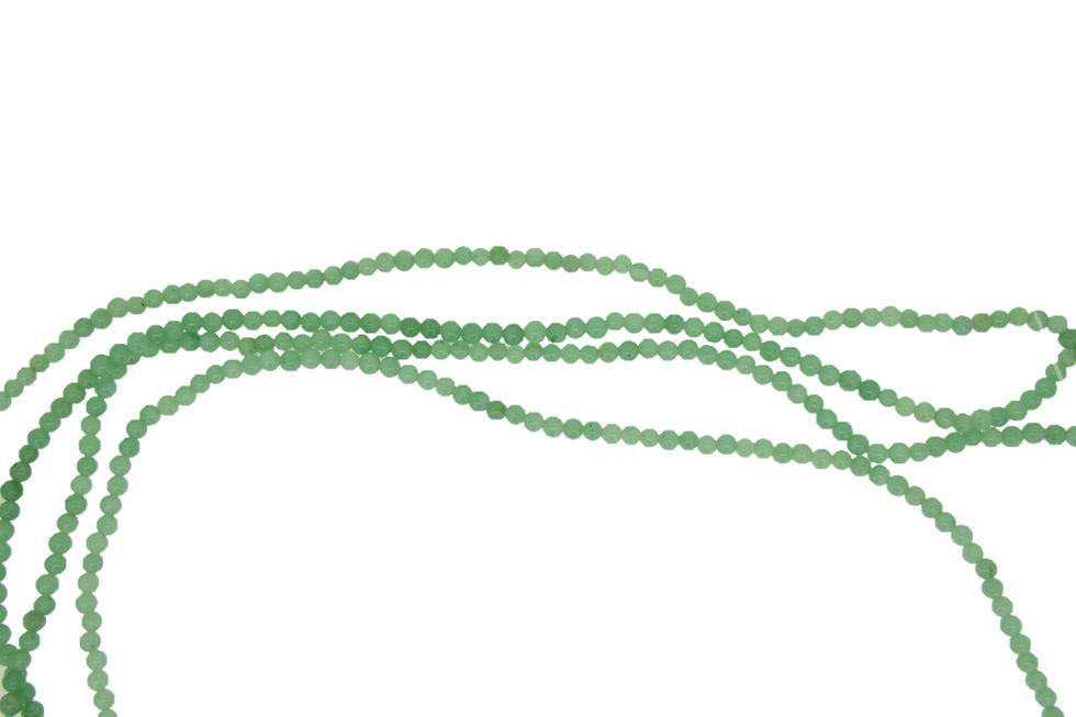 Μικρογραφία: Green Jade Plain Round Shape  Beads 4mm Size, 1 Strand Each Of 16 " Length