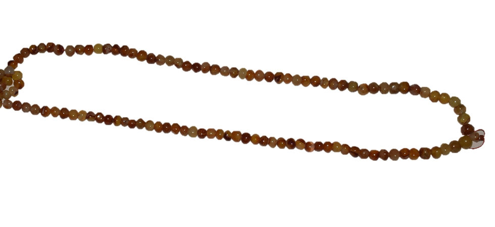 Μικρογραφία: Agate Plain Tumble Beads,12 To 19mm Size, 1 Strand 48" To 52" Length (108 Beads)