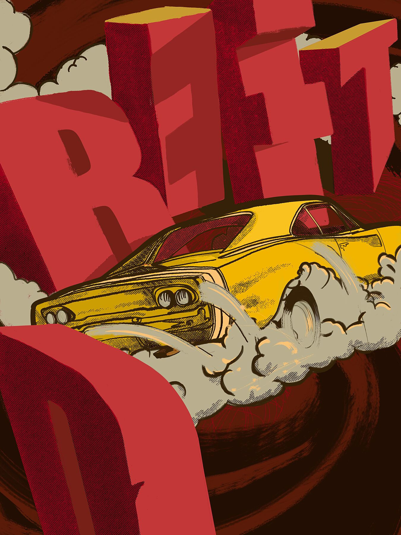 "Drift" 1970 Dodge Charger