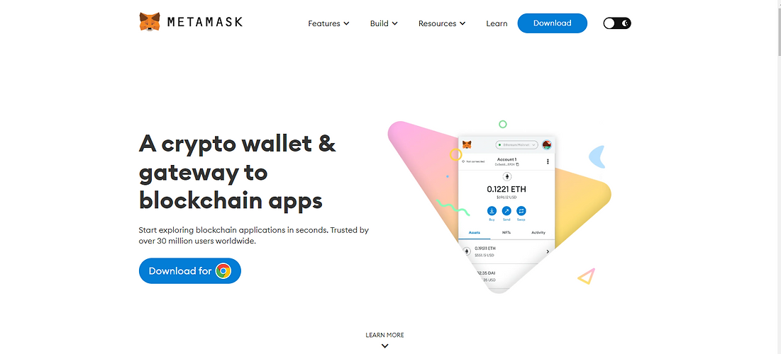 Metmask HOME | My Site