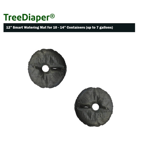 12" TreeDiaper Smart Watering Mat for 10 14"Containers ecoturfmidwest