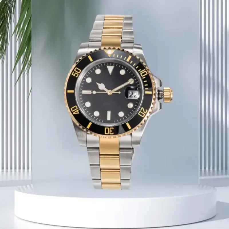twotone gold black sub