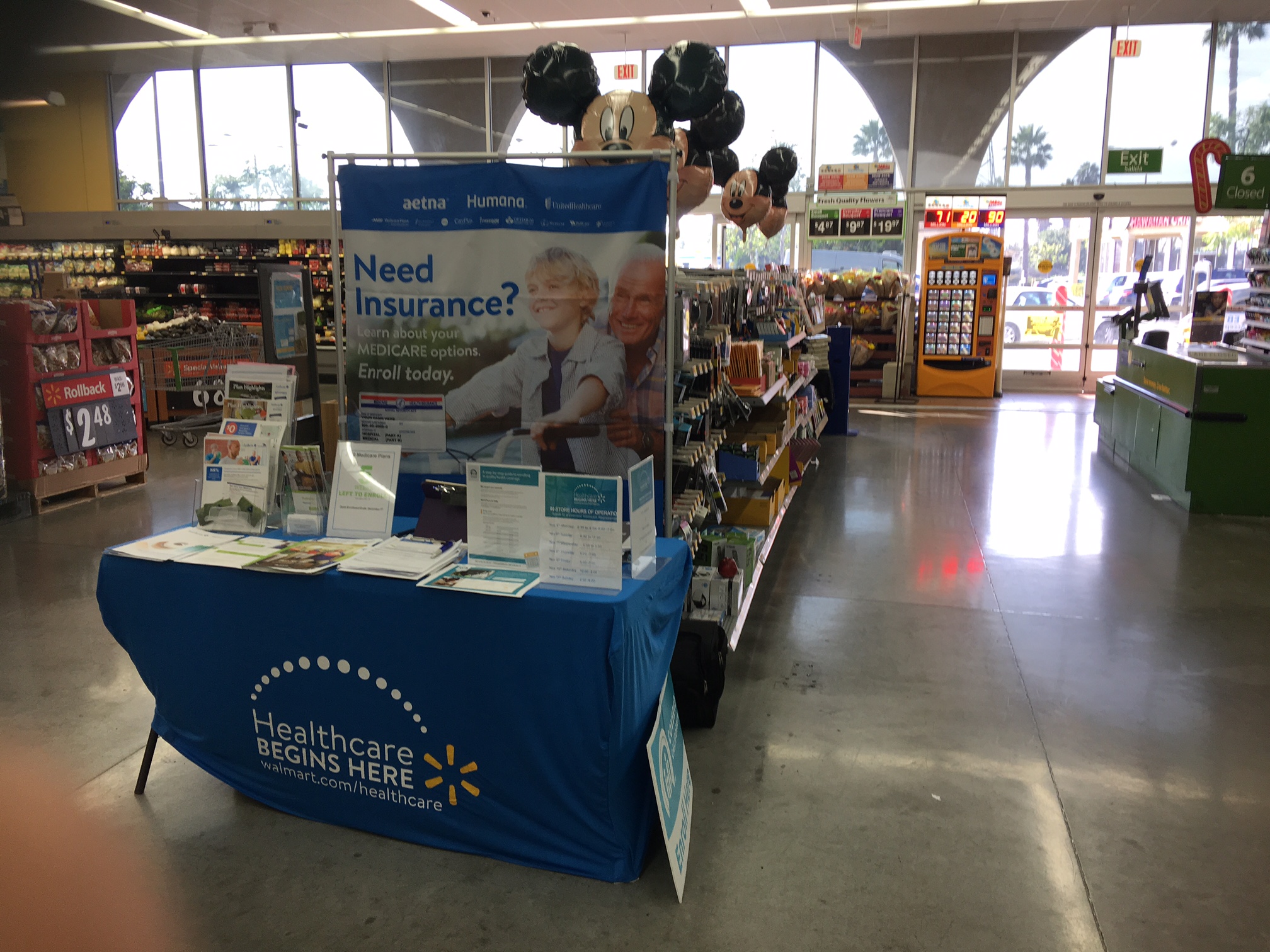 Seymour Insurance Services Booth