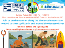 Walking For Rochester launches "Cleanup on the Water" program