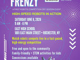 RCSD Teams Host 17 High Schools at 2nd Annual Flower City Frenzy Robotics Competition
