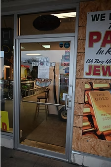 Entrance into Pawn Shop